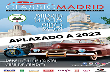 Anulado-Salón Internacional del Vehículo Clásico de Madrid